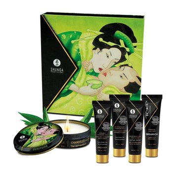 Подарочный набор Shunga GEISHAS SECRETS ORGANICA - Exotic Green Tea: для шикарной ночи вдвоем SO2558 фото