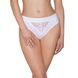 Трусики с широкой резинкой и кружевом Passion PS001 PANTIES S, white SO4173 фото 1