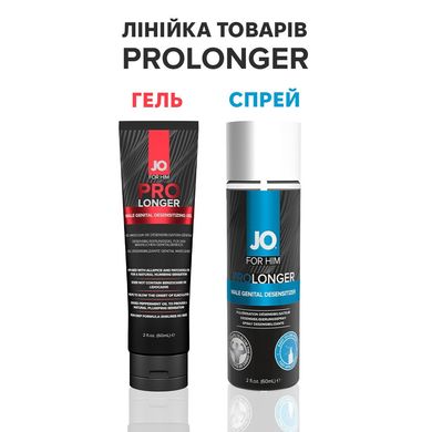 Пролонгирующий спрей JO Prolonger Spray with Benzocaine (60 мл) не содержит минеральных масел SO1832 фото