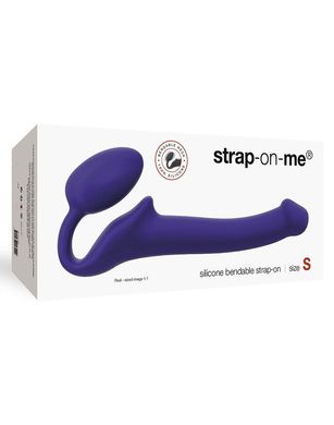 Безремневой страпон Strap-On-Me Violet S, полностью регулируемый, диаметр 2,7см SO2706 фото