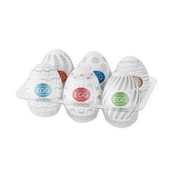 Набор мастурбаторов-яиц Tenga Egg New Standard Pack (6 яиц) SO5493 фото