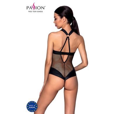 Сітчастий боді з халтером Passion Amanda Body S/M, black SO5316 фото