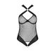 Сетчатый боди с халтером Passion Amanda Body S/M, black SO5316 фото 3