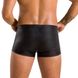 Чоловічі шкіряні боксери з клапаном Passion 050 SHORT PATRICK XXL/XXXL Black SO7623 фото 2