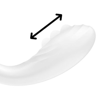 Вібратор із перлинною стимуляцією точки G Satisfyer Rrrolling Pleasure White SO6076 фото