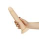 Фаллоимитатор Naked Addiction — 9″ Silicone Dual Density Bendable Dildo Vanilla, вибропуля в подарок SO8906 фото 3