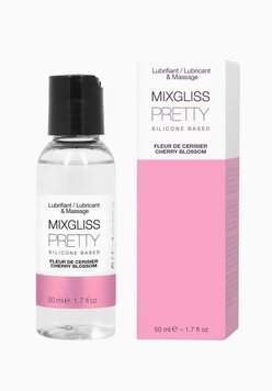 Лубрикант на силіконовій основі MixGliss PRETTY - FLEUR CERISIER (50 мл) з ароматом квіток вишні SO1362 фото