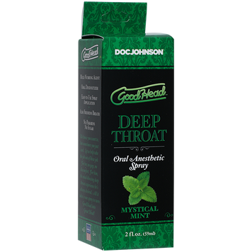 Спрей для минета Doc Johnson GoodHead DeepThroat Spray – Mystical Mint 59 мл для глубокого минета SO2799 фото