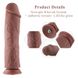 Силіконовий фалоімітатор для секс-машин Hismith 11″ Silicone Dildo, система KlicLok SO6208 фото 2