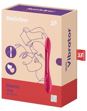 Універсальний гнучкий вібратор для пар Satisfyer Elastic Joy Red SO6128 фото