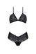 Комплект Passion KERRIA BIKINI black, L/XL, бралет і трусики-бікіні SX0482 фото 3