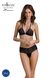 Комплект Passion KERRIA BIKINI black, L/XL, бралет і трусики-бікіні SX0482 фото 1