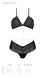 Комплект Passion KERRIA BIKINI black, L/XL, бралет і трусики-бікіні SX0482 фото 5