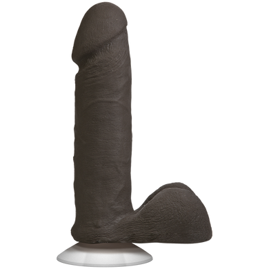 Фалоімітатор Doc Johnson The Realistic Cock 6 inch Black - ULTRASKYN, Vac-U-Lock, діаметр 4,3 см SO2790 фото