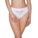 Трусики с широкой резинкой и кружевом Passion PS001 PANTIES XL, white SO4174 фото 1