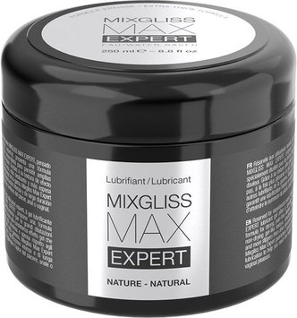 Густа змазка для фістингу та анального сексу MixGliss MAX Expert Nature (250 мл) на водній основі SO2736 фото