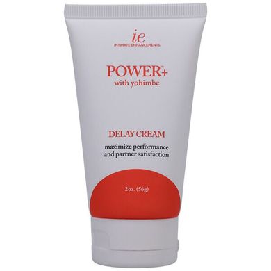 Мощный крем-пролонгатор Doc Johnson Power+with Yohimbe Delay Cream For Men, экстракт Йохимбе, 56 г SO4541 фото