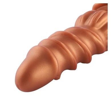 Силіконовий дилдо Hismith Spiral Grain Silicone Dildo Monster Series SO9961 фото