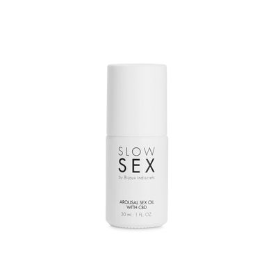 Масло для возбуждения Bijoux Indiscrets SLOW SEX Arousal Sex Oil CBD (30 мл) SO9342 фото