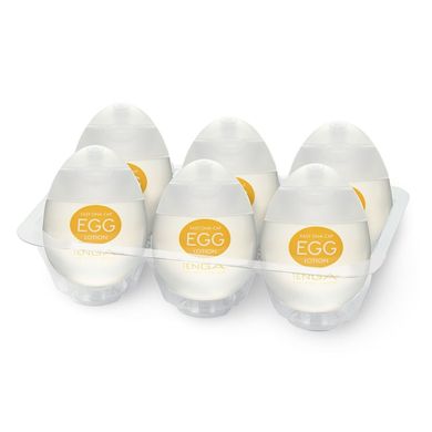 Набор лубрикантов на водной основе Tenga Egg Lotion (6 шт. по 65 мл) SO1656 фото