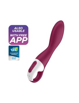 Смарт вибратор точки G Satisfyer Heated Thrill с функцией подогрева SO6087 фото