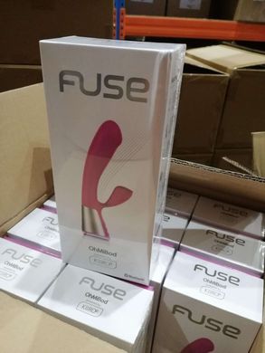 Інтерактивний вібратор-кролик Ohmibod Fuse for Kiiroo Pink (м'ята упаковка) SO2908-R фото