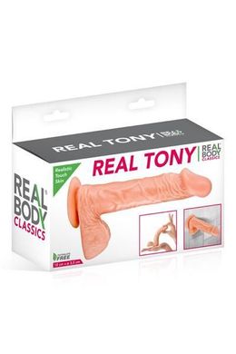 Фаллоимитатор Real Body - Real Tony Flash, TPE, диаметр 3,5см SO1893 фото