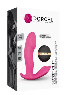 Вибратор Dorcel Secret Clit с подогревом и пультом ДУ, можно под одежду, голосовое управление SO3072 фото