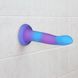 Фалоімітатор, що світиться в темряві, ADDICTION Rave 8″ Glow in the Dark Dildo Blue Purple, 20,3 см SO6851 фото 6