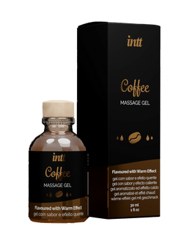 Массажный гель для интимных зон Intt Coffee (30 мл) разогревающий SO3508 фото