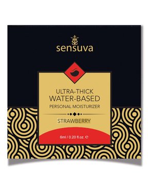 Пробник Sensuva - Ultra–Thick Water-Based Strawberry (6 мл) SO3383 фото