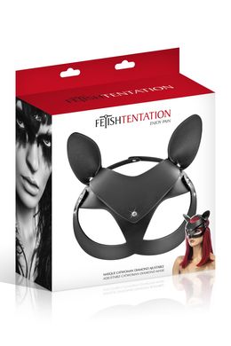 Маска кошки Fetish Tentation Adjustable Catwoman Diamond Mask SO4661 фото