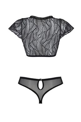 Комплект Passion LEAFA BIKINI black XXL/XXXL - ECO Passion SX0499 фото