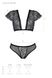 Комплект Passion LEAFA BIKINI black XXL/XXXL - ECO Passion SX0499 фото 5