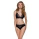 Трусики с широкой резинкой и кружевом Passion PS001 PANTIES L, black SO4159 фото 3