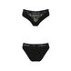 Трусики с широкой резинкой и кружевом Passion PS001 PANTIES L, black SO4159 фото 5