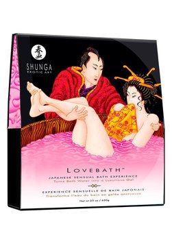 Гель для ванни Shunga LOVEBATH – Dragon Fruit 575 г, робить воду ароматним желе зі SPA-ефектом SO2544 фото