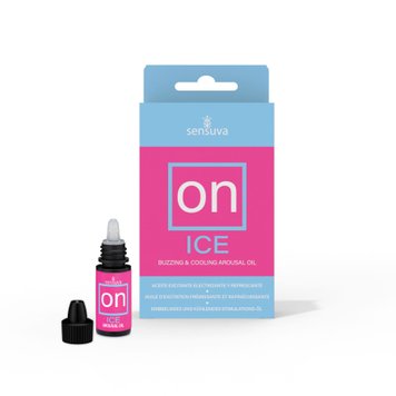 Возбуждающе капли для клитора Sensuva - ON Arousal Oil for Her Ice (5 мл) охлаждающие, до 30 минут SO3167 фото