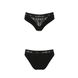 Трусики с широкой резинкой и кружевом Passion PS001 PANTIES M, black SO4160 фото 5