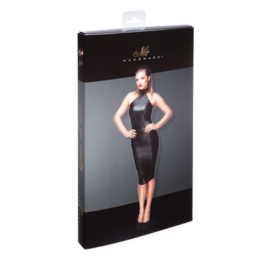 Платье Noir Handmade F160 Powerwetlook pencil dress - S SX0035 фото