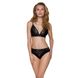 Трусики з широкою гумкою і мереживом Passion PS001 PANTIES S, black SO4161 фото 3