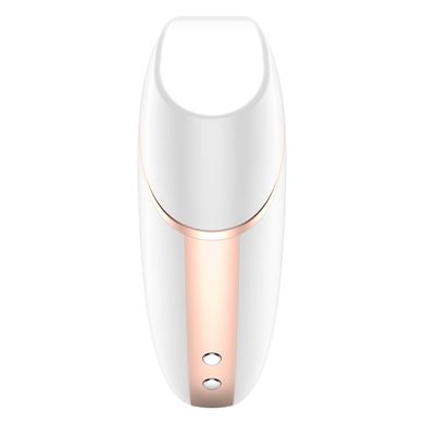 Вакуумный клиторальный стимулятор Satisfyer Love Triangle White с управлением через интернет SO3896 фото