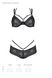 Комплект Passion DROSERA BIKINI black, L/XL, бюстгальтер і трусики-кюлоти SX0467 фото 5