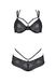 Комплект Passion DROSERA BIKINI black, L/XL, бюстгальтер і трусики-кюлоти SX0467 фото 3