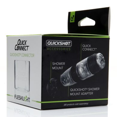 Адаптер Fleshlight Quickshot Quick Connect для з'єднання двох Квікшотов в одну іграшку F19266 фото