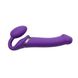 Безремневой страпон с вибрацией Strap-On-Me Vibrating Violet L, диам. 3,7см, пульт ДУ, регулируемый SO3826 фото 5