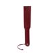 Двосторонній паддл Liebe Seele Wine Red Spanking Paddle, натуральна шкіра SO9456 фото 1