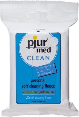 Влажные салфетки pjur MED Clean 25 штук PJ10430 фото