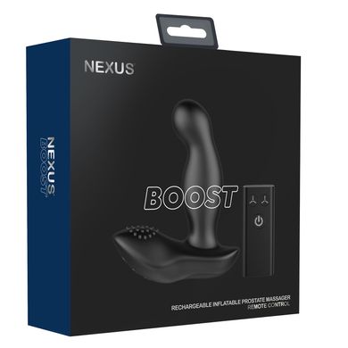 Вибромассажер простаты Nexus Boost с надувной головкой, пульт ДУ SO6232 фото