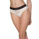 Трусики з широкою гумкою і мереживом Passion PS001 PANTIES M, ecru SO4164 фото 1